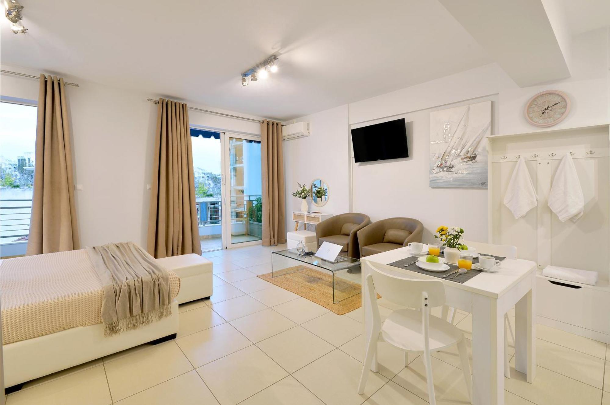 Alekos Apartments 1 Νetflix 雅典 客房 照片