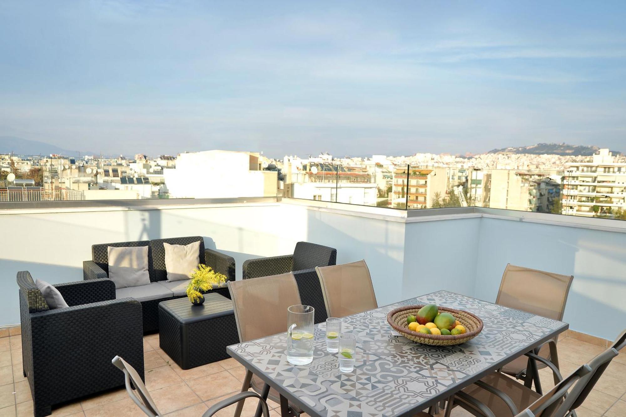 Alekos Apartments 1 Νetflix 雅典 客房 照片